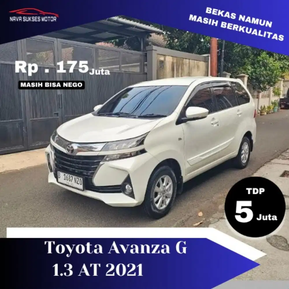 TDP TERMURAH AVANZA G 1.3 2021