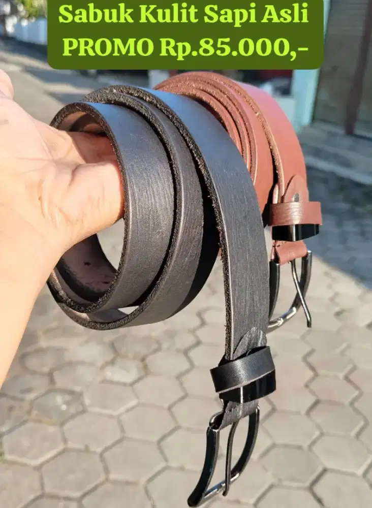 SABUK KULIT ASLI