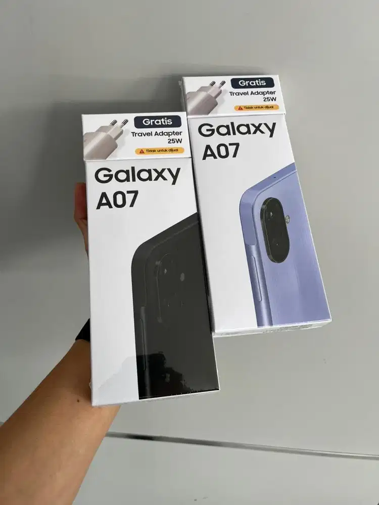 Samsung Galaxy A07 4/128 GB New Segel Garansi Resmi SEIN 12 Bulan