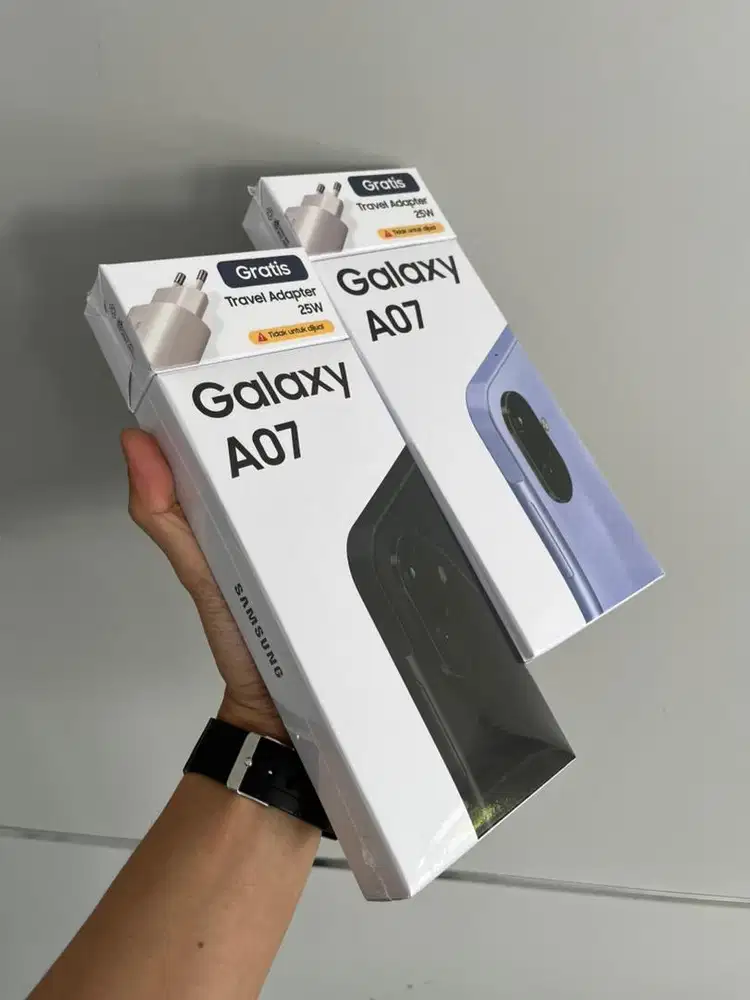 Samsung A07 4/128 GB New Segel Garansi Resmi SEIN 12 Bulan Termurah