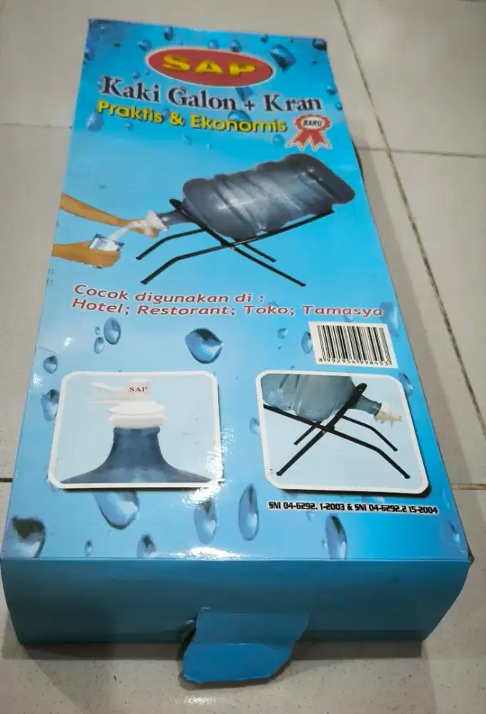 Jual Kaki Galon dan Kran SAP