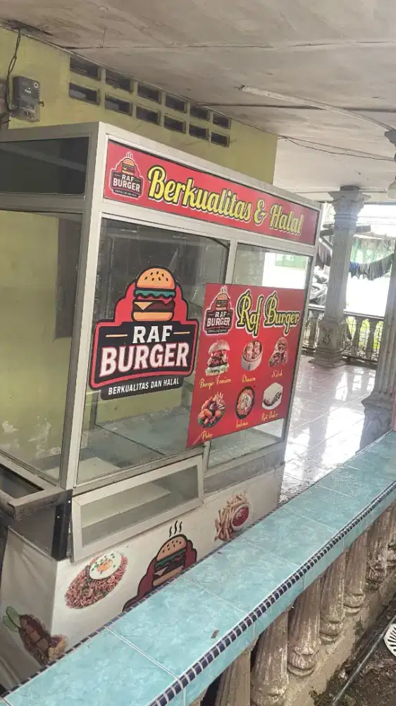 Di jual steling eks jualan burger