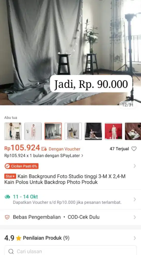 Kain background foto studio kain polos backdrop photo