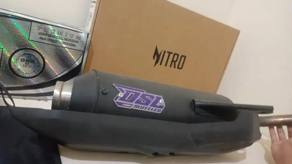 Knalpot standar racing dsl Muffler