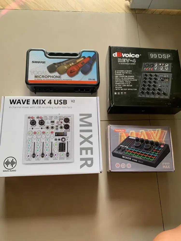 Soundcard & mixer