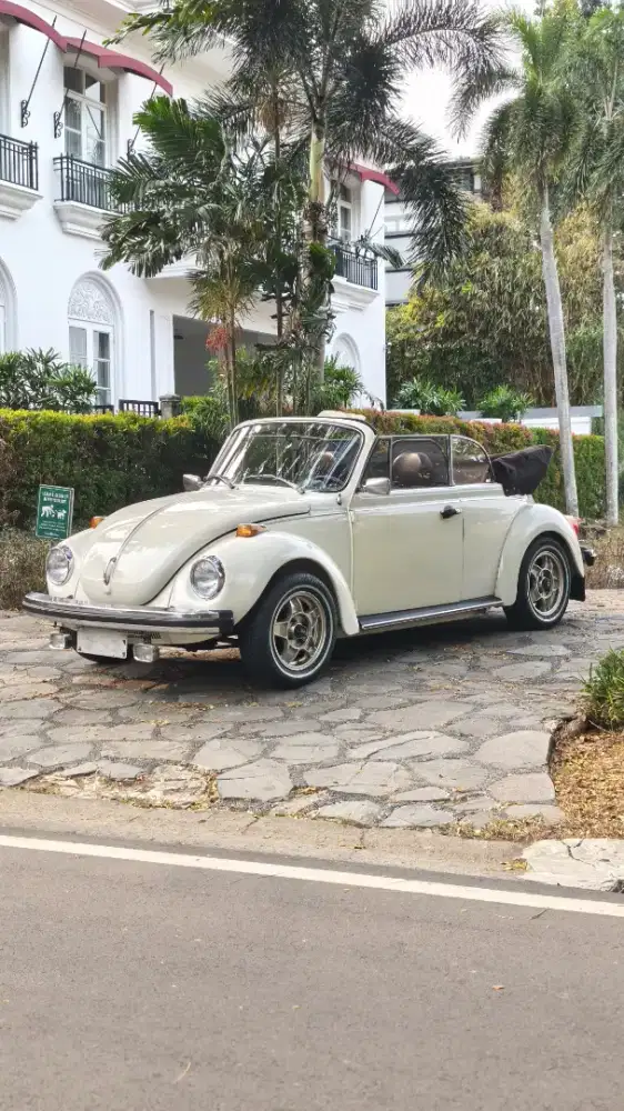 VW Beetle Kodok Cabriolet 1.3 LHD 1974 CBU Barang Kolektor
