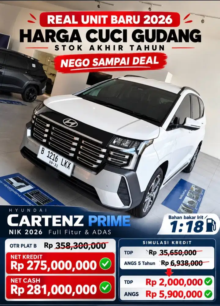 New Cartenz Prime Hss 7p 2026 [High Type]
