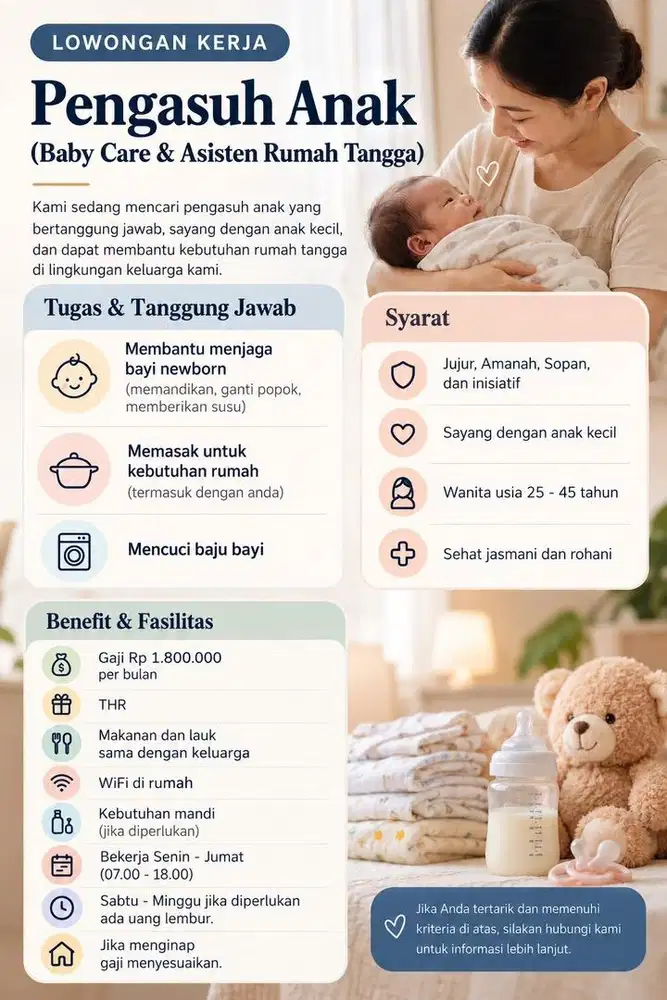 DIBUTUHKAN SEGERA