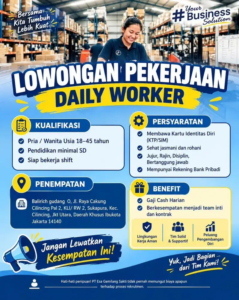 DAILY WORKER GUDANG