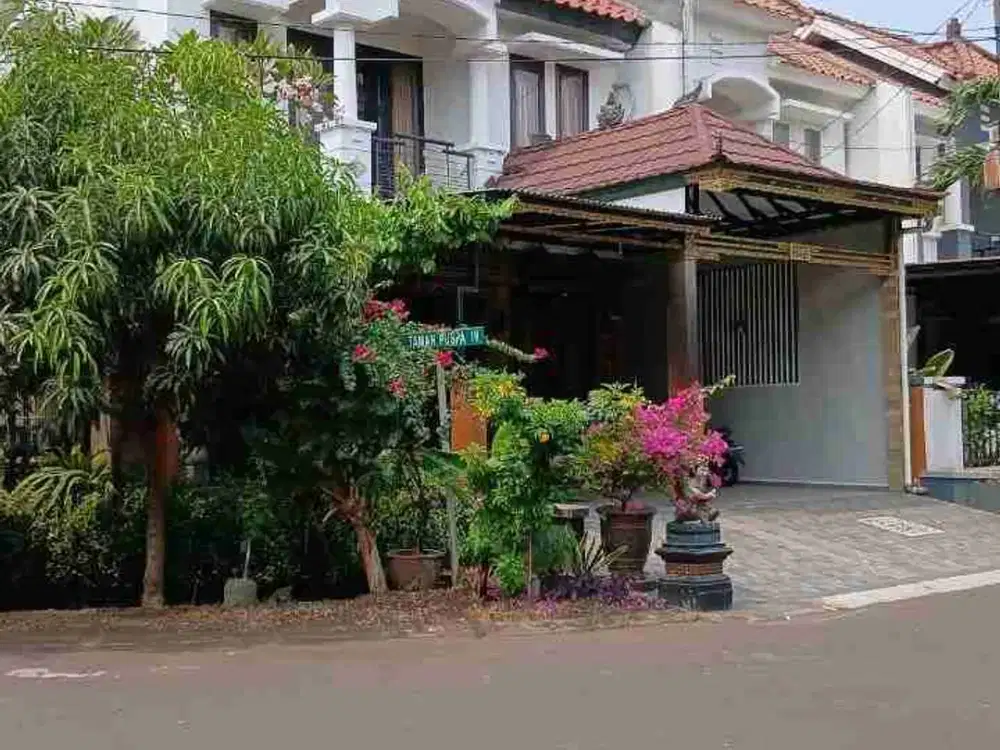 Disewa Rumah Hook Full Furnished Cantik Cluster Taman Puspa Harapan indah