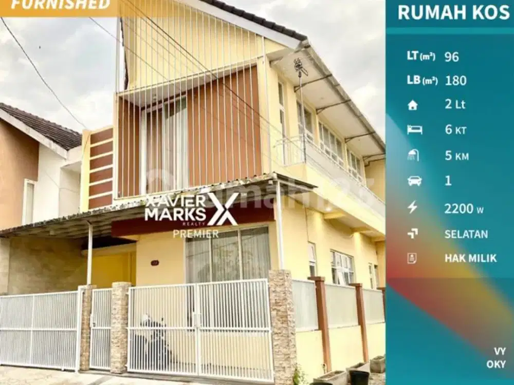 Kost Eksklusif Furnished di Sudimoro Suhat Lowokwaru Malang