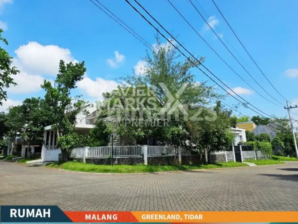 Butuh Cepat Laku Rumah Greenland Malang Row Jalan Lebar