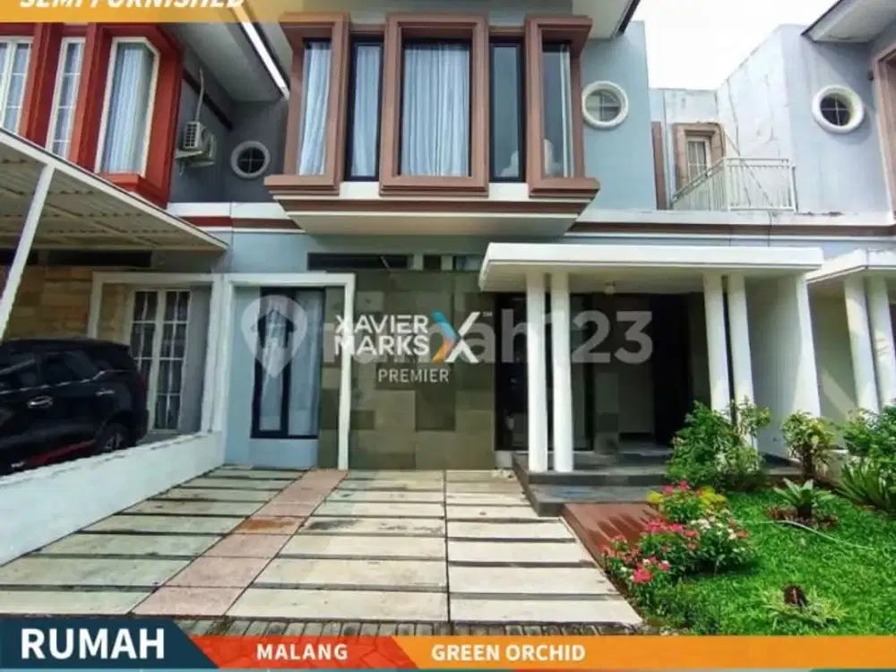 Dijual Cepat Rumah Modern Semi Furnished di Green Orchid Malang