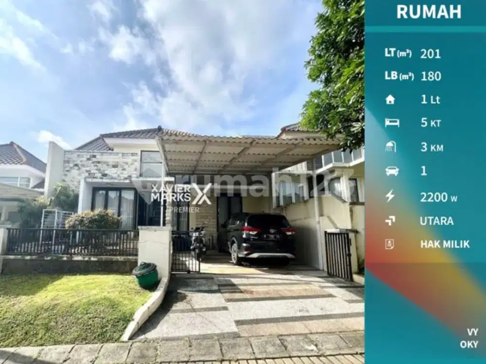 Dijual Rumah Terawat Siap Huni di Villa Puncak Tidar Malang