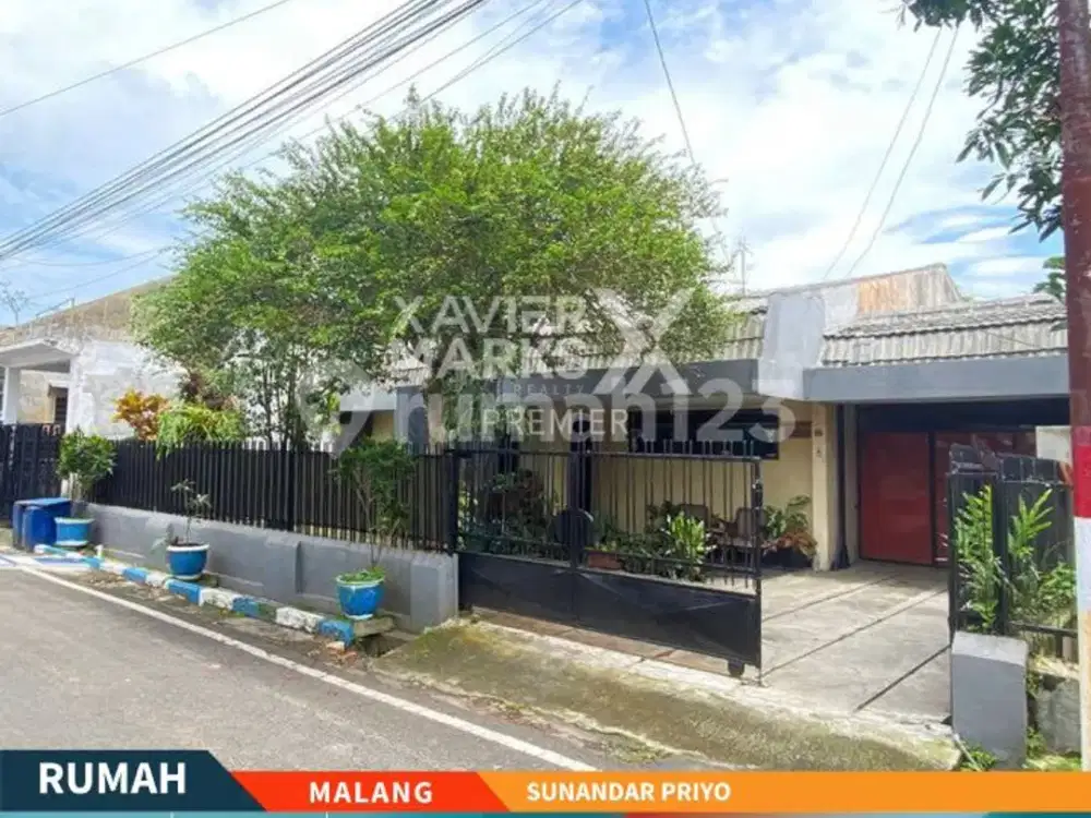 Rumah Hitung Tanah Lokasi Terbaik di Sunandar Priyo Malang