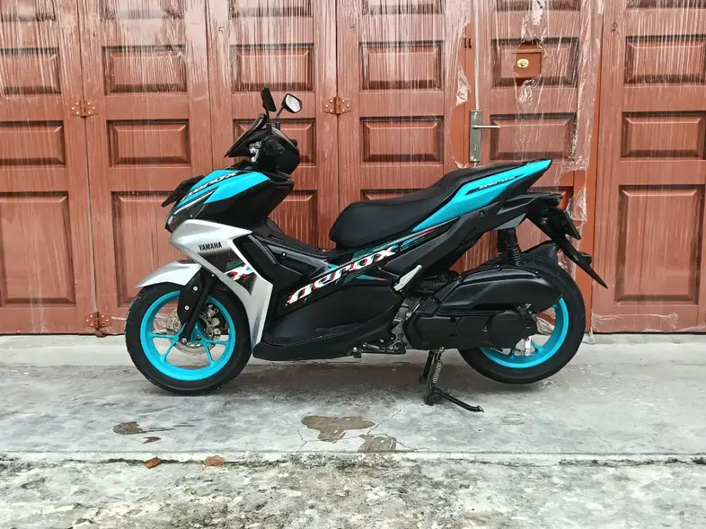 Aerox SS lengkap pajak hidup plat kota
