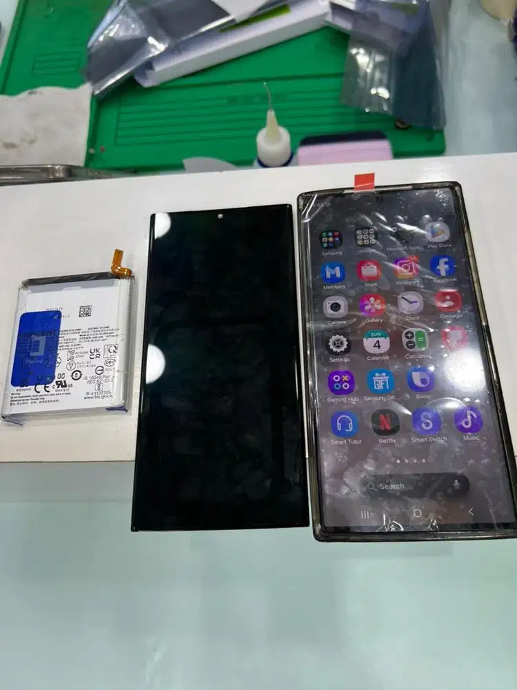 Samsung S23 Ultra 256Gb SEIN, layar baterai baru samsung servicecenter