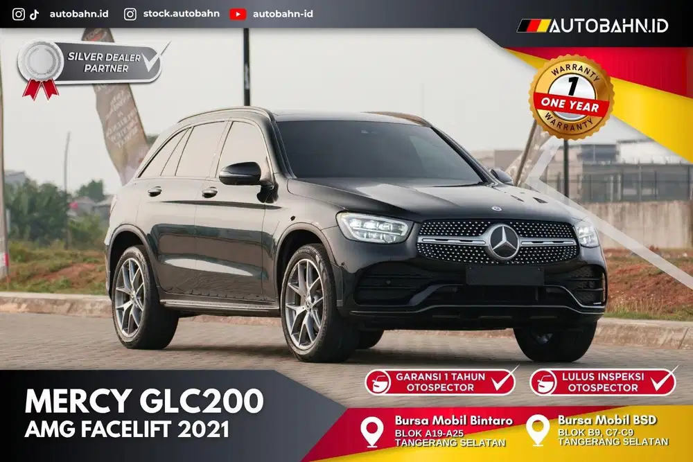 Odo 14K! Mercedes Benz GLC200 AMG Facelift 2021 Warranty x3 c300 e300