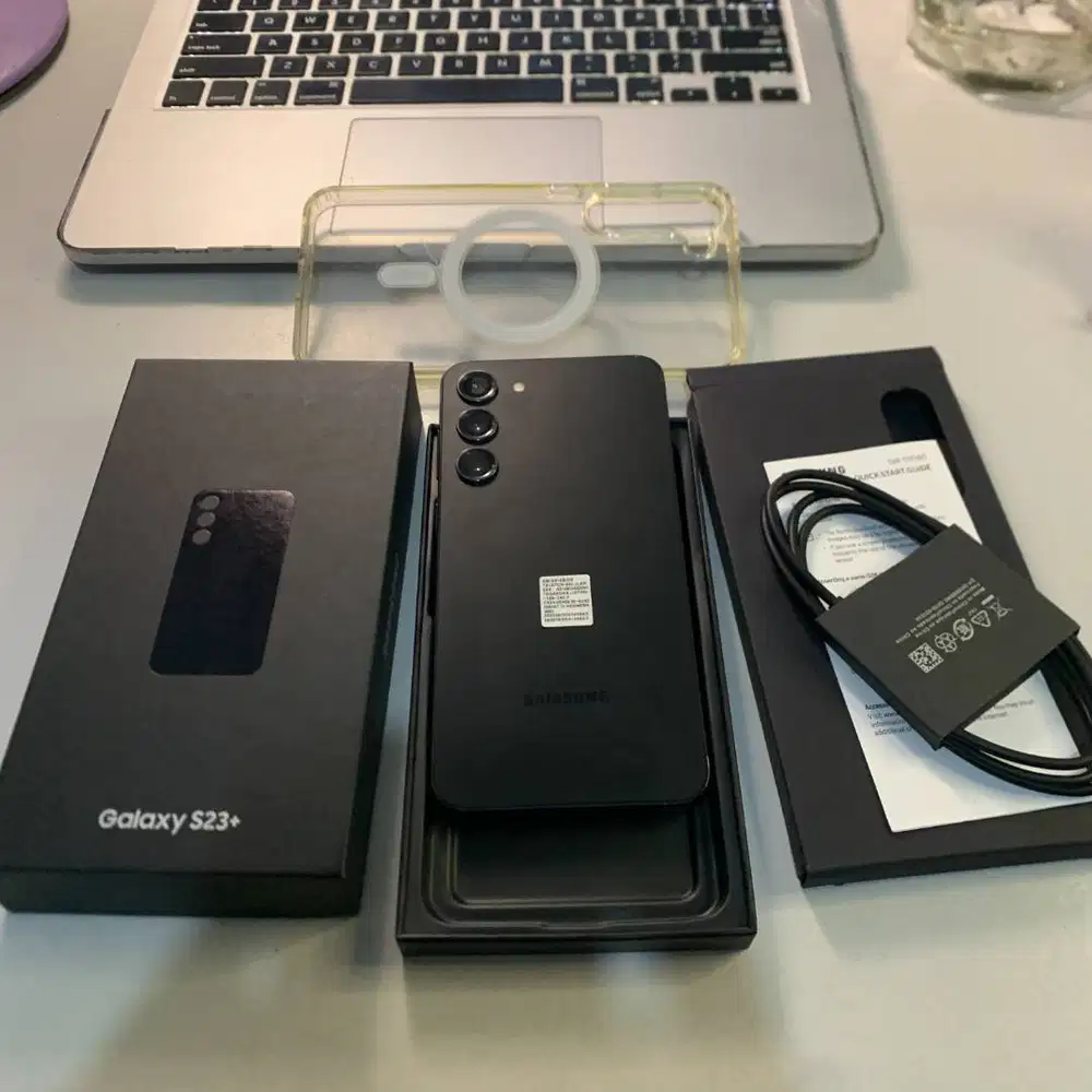 Samsung S23 plus Ram 8/512GB Sein Resmi Normal aman