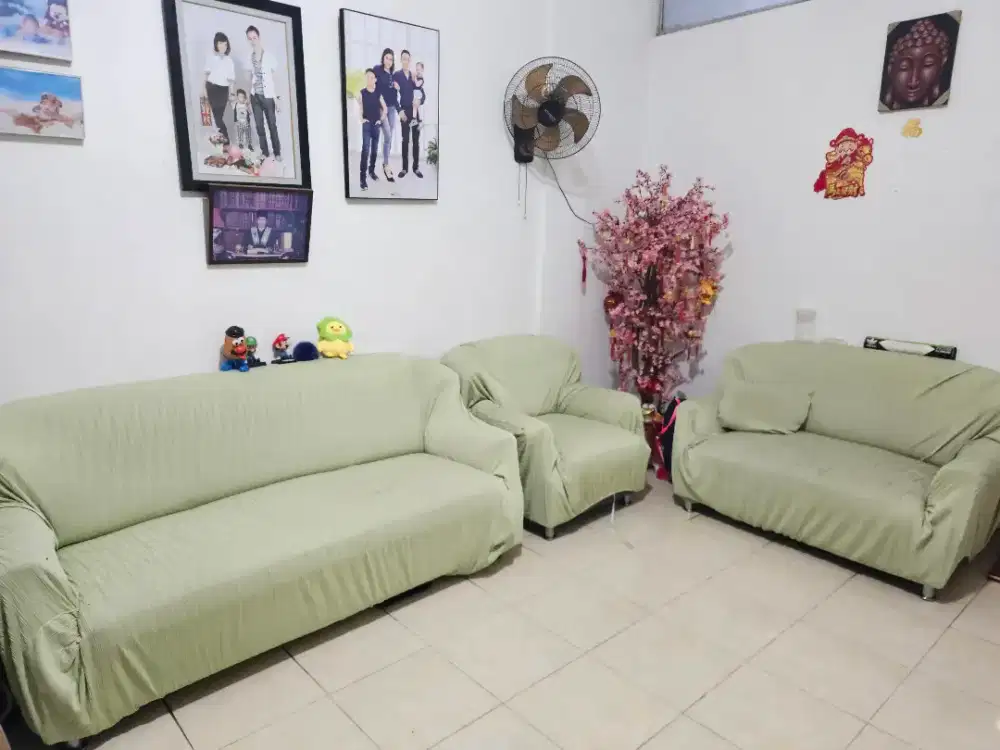 Sofa set 3-2-1 bekas