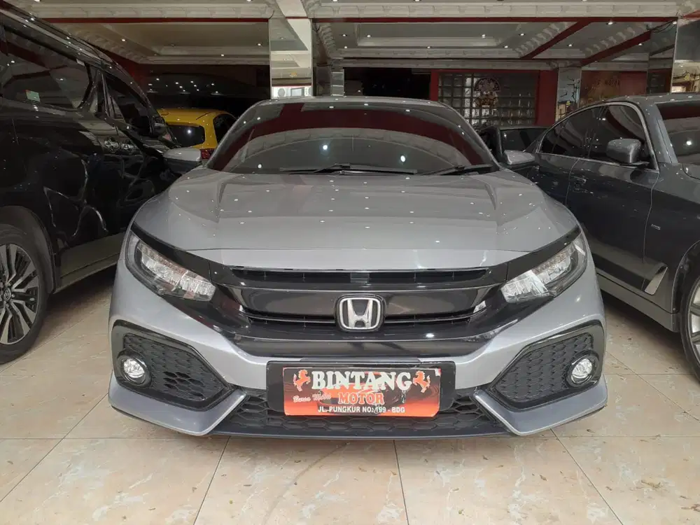 KM 63RB! CIVIC TURBO HB AT 2017 SILVER /MODEL THN 2018 [BINTANG MOTOR]