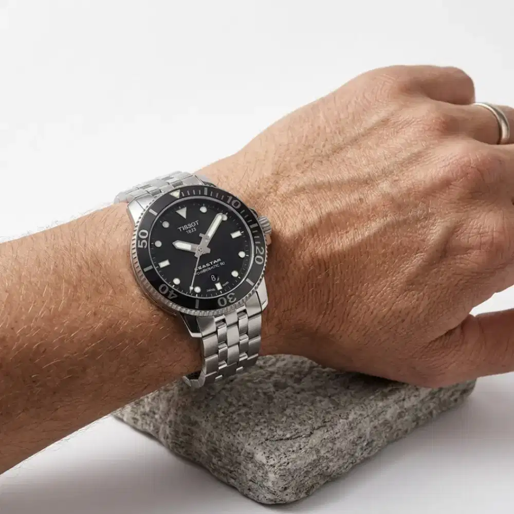JAM TANGAN TISSOT SEASTAR POWERMATIC 80 SECOND