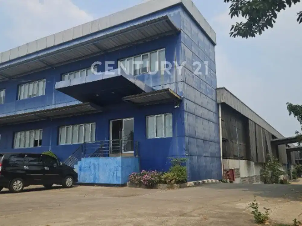 PABRIK & GUDANG IZIN INDUSTRI Luas  1.3Ha Dgn Crain Di Narogong