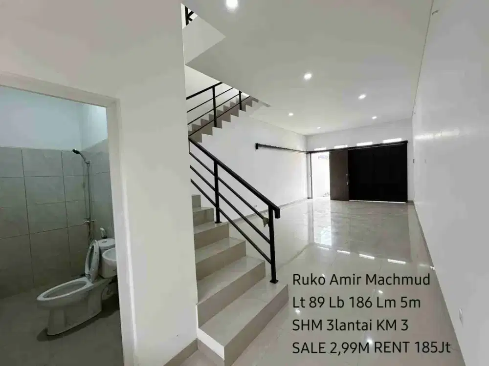 Ruko Mainroad Cibereum Parkiran LUAS