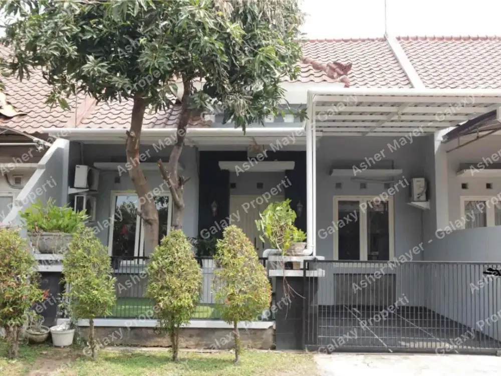 RUMAH SIAP HUNI SHM DI PERUMAHAN PURI MAS REGENCY SURABAYA TIMUR SELANGKAH KE TOLL TAMBAK SUMUR DAN RAYA MERR SURABAYA TIMUR LUAS 144m2