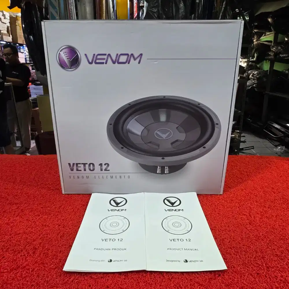 Subwoofer VENOM VETO 12 VENOM ELLEMENTO Subwoofer VENOM 12 in