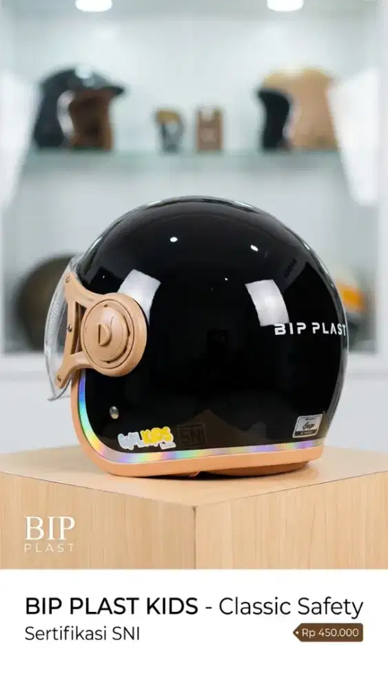 Helm anak anak biplast