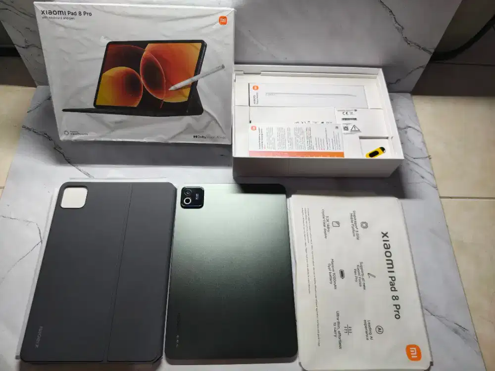 Xiaomi Pad 8 Pro 12/512gb lengkap like new