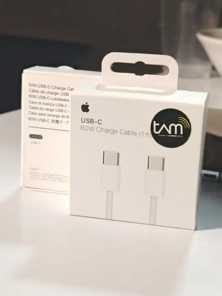 Kabel charger USB C to C Cable 60W 1 Watt