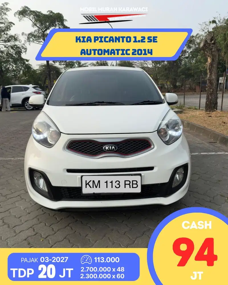 Kia Picanto 2014 Platinum Putih AT Matic