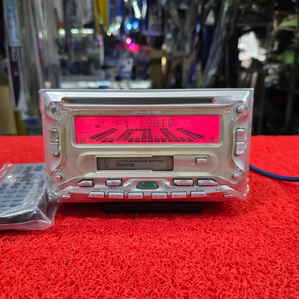 Head Unit KENWOOD DPX-3050 CD Kaset Radio Built in DSP ex Honda JAZZ