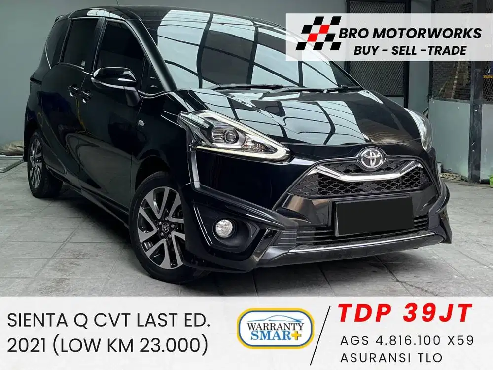 (KM 22rb 1st Hand) TOYOTA SIENTA Q CVT 2021, SIENTA Q AT 2020, VOXY