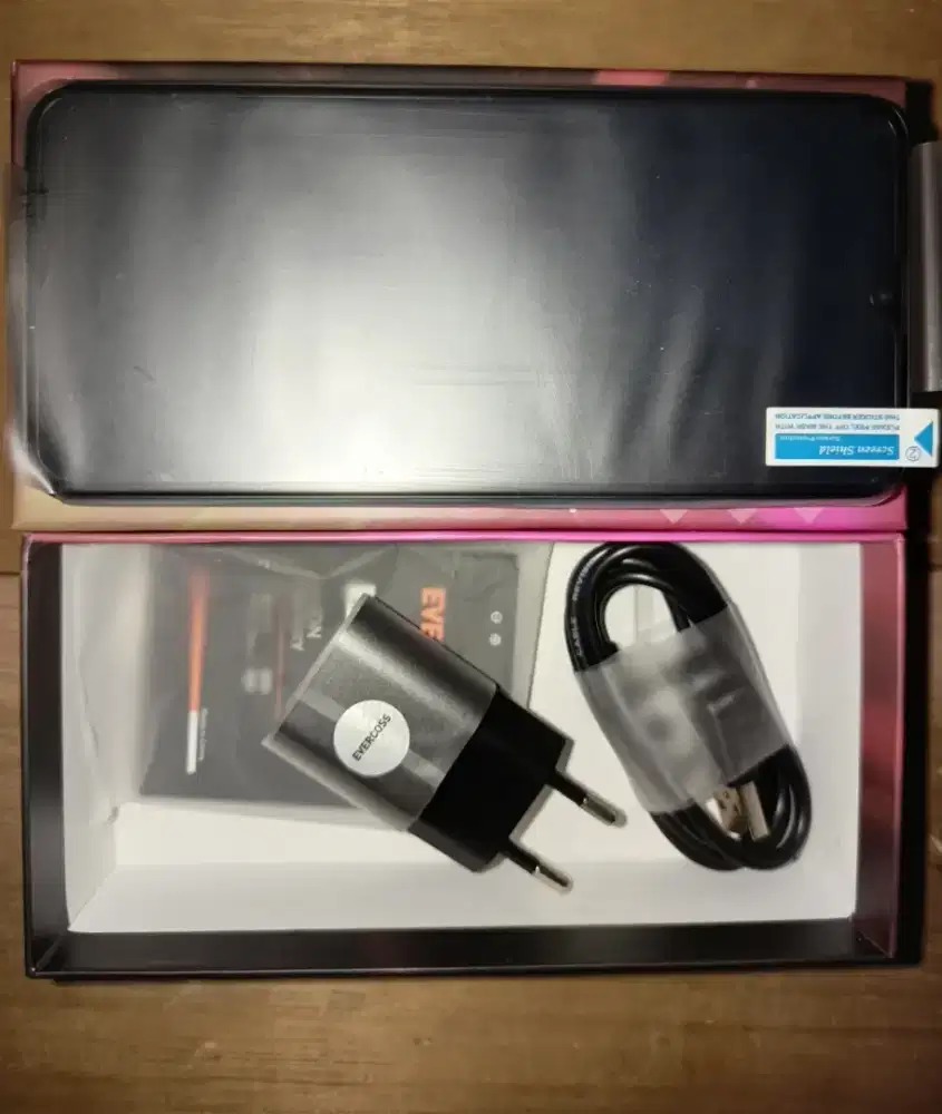 Jual hp baru ORI Evercoss M6A ram 3/16 layar 6,088 inch fulset