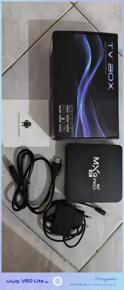 Android TV Box normal dan lengkap br 1x pakai