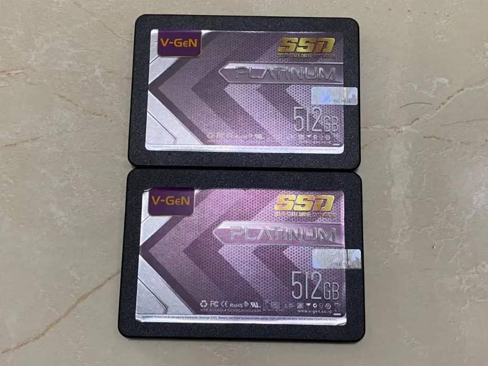 SSD SATA VGEN 512GB Second Garansi On MFD 2025
