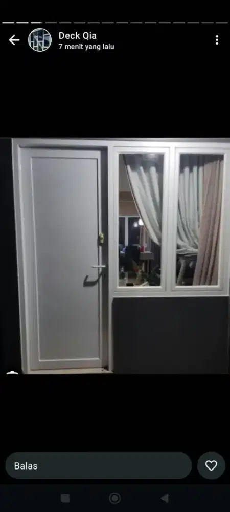 Jual pintu alumunium