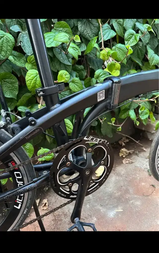 Speda lipat Fnhon tornado mulus 20inch