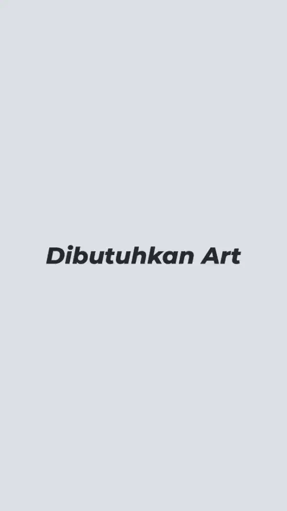 Di butuhkan Art
