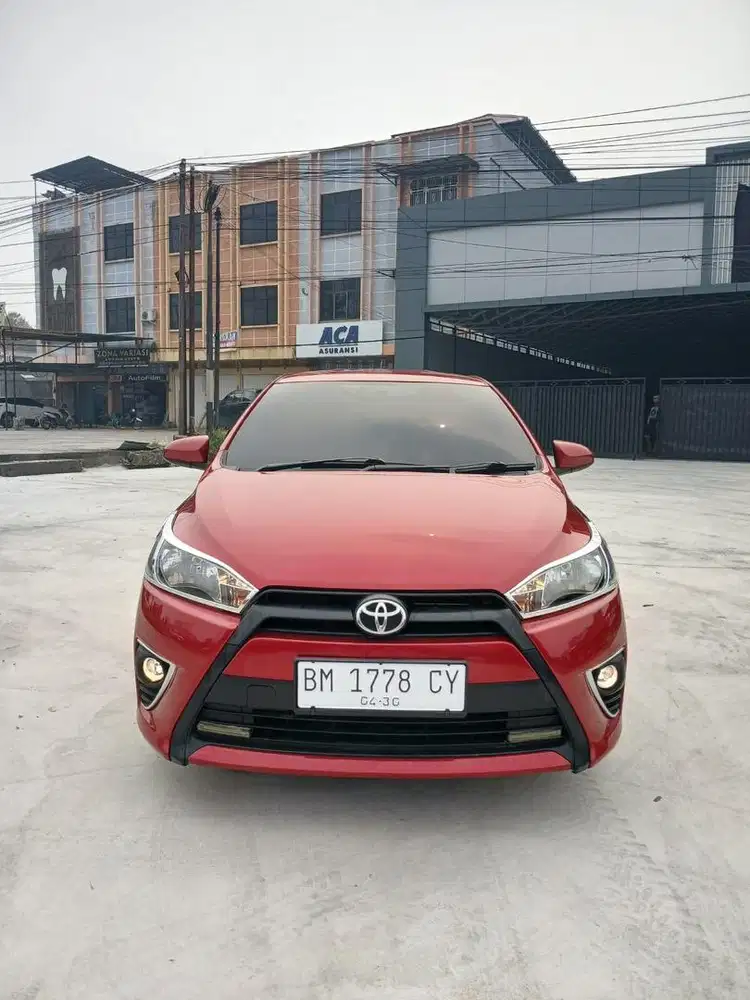 Dijual toyota yaris matic 2016 dp 15jt