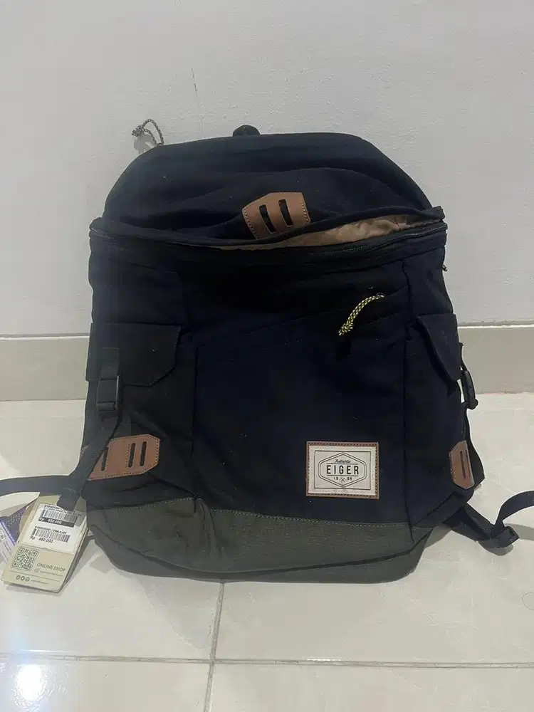 Tas Eiger Diario Canvas 24L 1989, BLK, NOS ORIGINAL