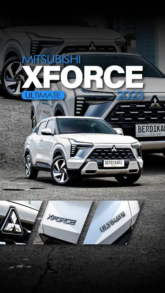 Mitsubishi XForce Ultimate 1.5 CVT Diamond Sense 2023 Termurah DP 13jt