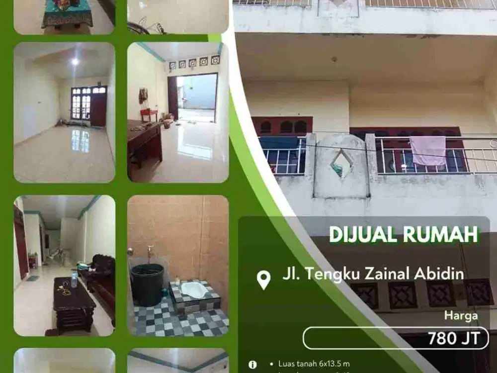 Dijual Rumah Tengku Zainal Abidin Pekanbaru Kota Siap Huni!