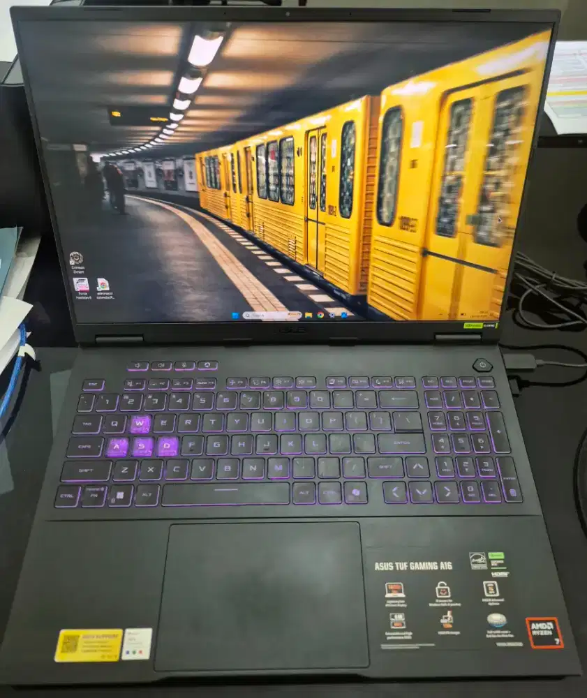 laptop gaming asus tuf ryzen 7 260 rtx 5060 16/512 gb nett