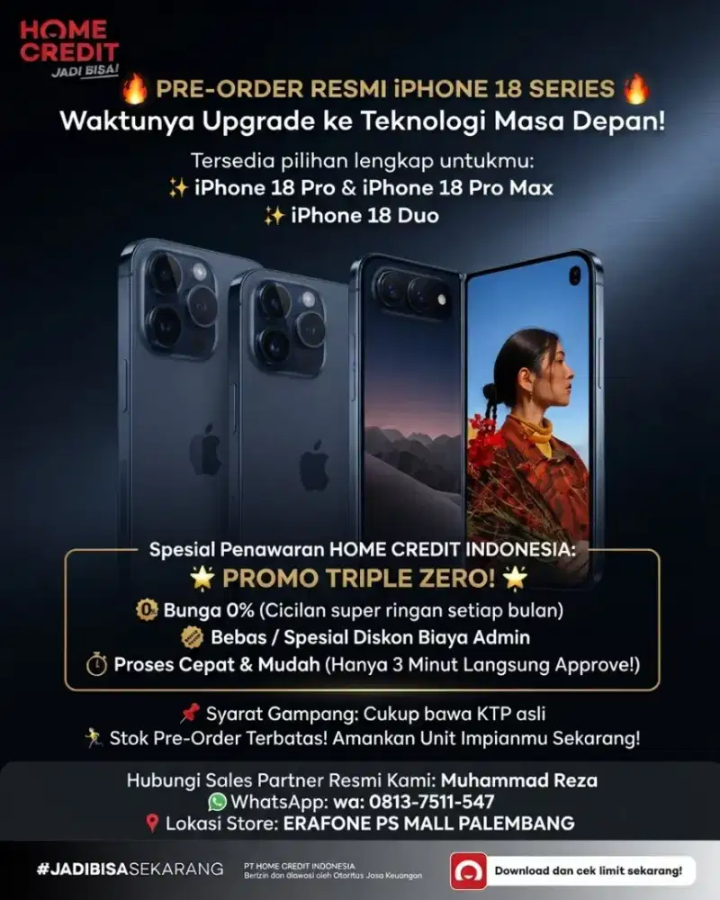 PO IPHONE 18 HOMECREDIT