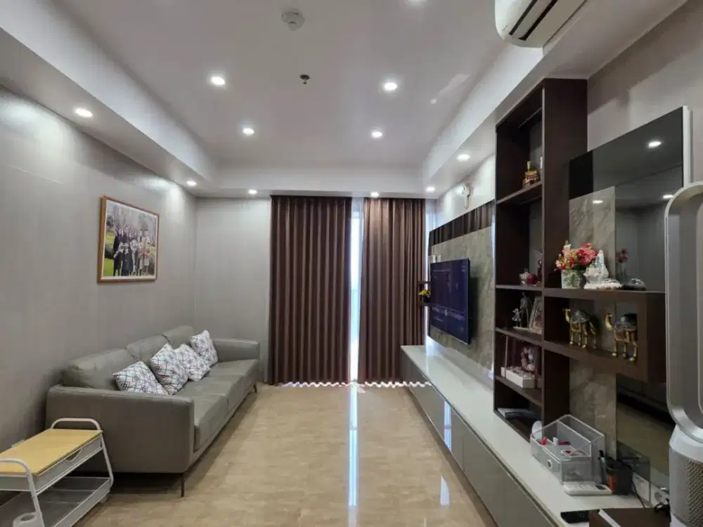 Dijual Apartemen Gold Coast, 3BR, 113m², Full Furnish Mewah