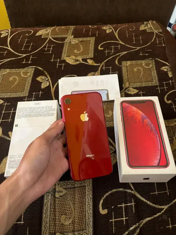 iPhone Xr 64gb Fullset siap pakai